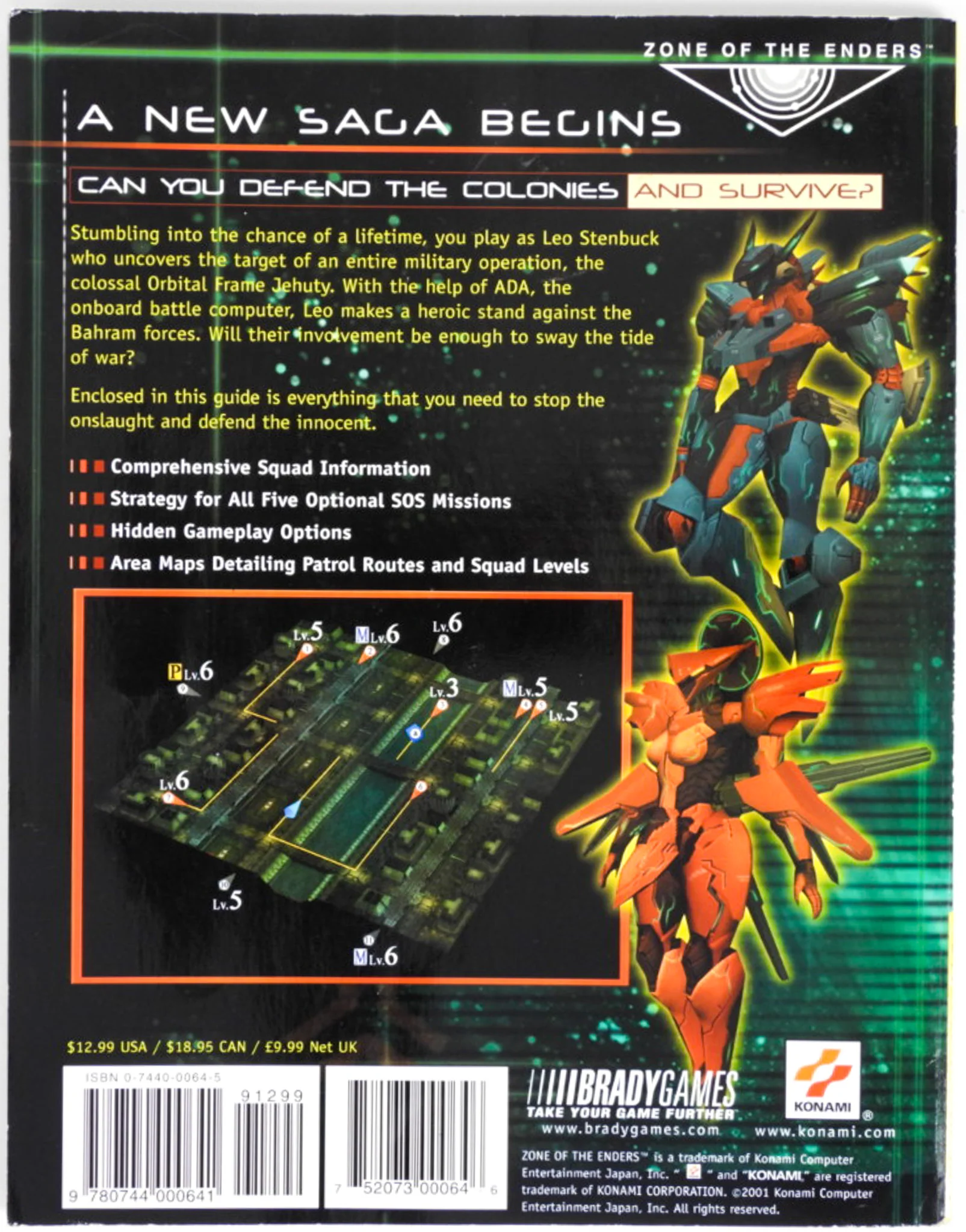 Zone of the Enders [Brady Games] (Game Guide) - Image 2