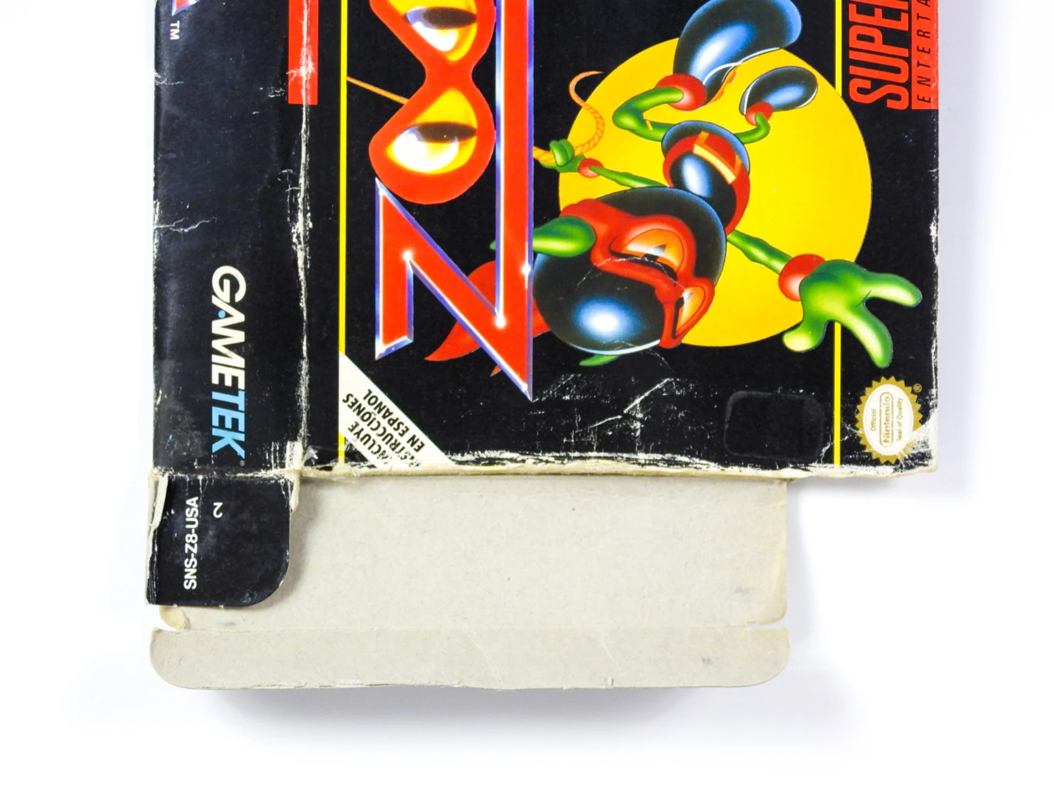 Zool Ninja Of The Nth Dimension [Box] (Super Nintendo / SNES) - Image 4